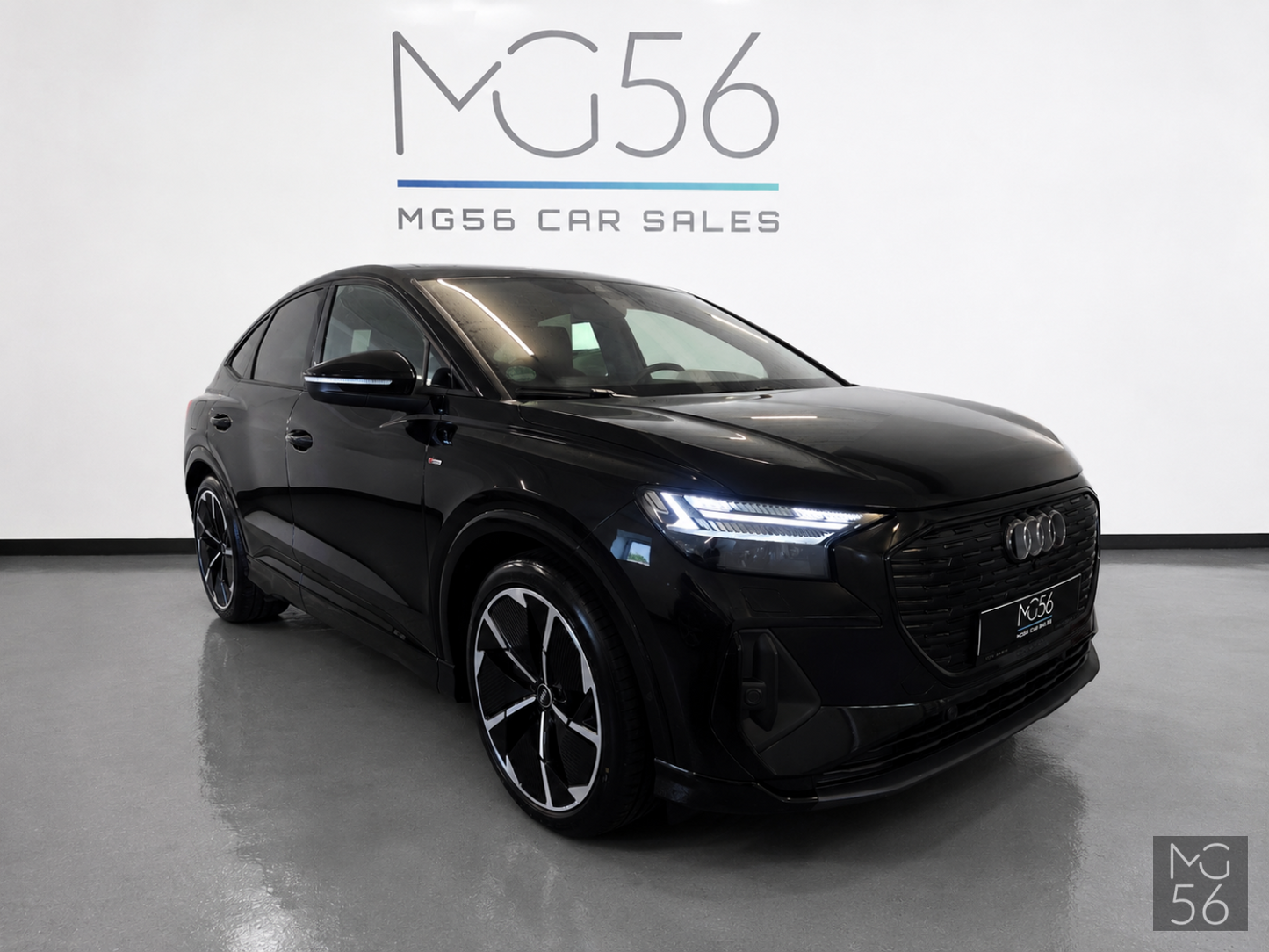 Audi Q4 Sportback 50 E-tron Quattro S line Matrix LED SONOS Mythos Black Metallic - Audi