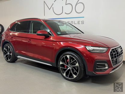 Audi Q5 50 TFSI E-Tron Facelift Quattro Matador Red Metallic Audi