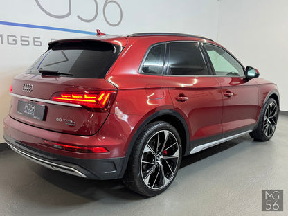 Audi Q5 50 TFSI E-Tron Facelift Quattro Matador Red Metallic Audi