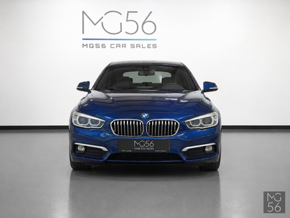BMW 118i F20 Urban Line Tiefsee Blue Metallic - BMW