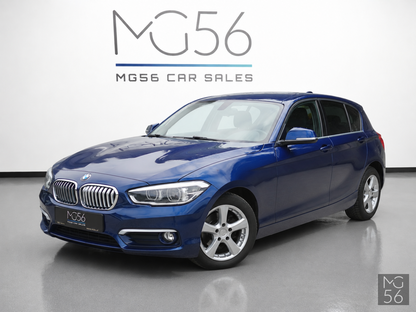 BMW 118i F20 Urban Line Tiefsee Blue Metallic - BMW