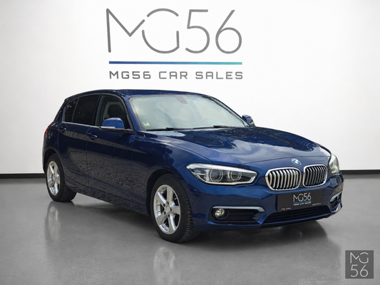 BMW 118i F20 Urban Line Tiefsee Blue Metallic - BMW