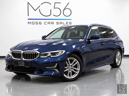 BMW 318d Touring G21 MHEV Luxury Line Laserlight Vernasca RWD Phytonic Blue Metallic - BMW