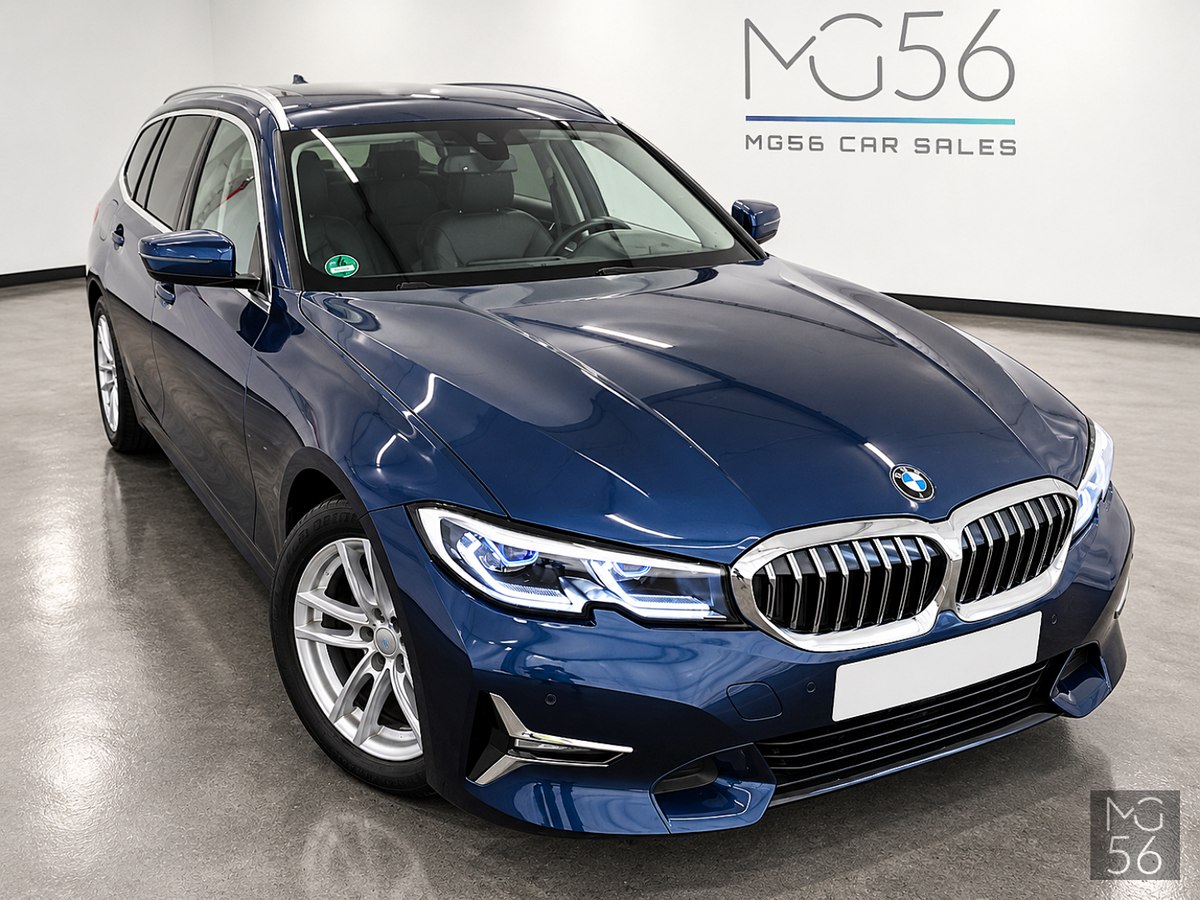BMW 318d Touring G21 MHEV Luxury Line Laserlight Vernasca RWD Phytonic Blue Metallic - BMW