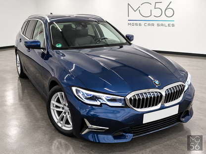 BMW 318d Touring G21 MHEV Luxury Line Laserlight Vernasca RWD Phytonic Blue Metallic - BMW