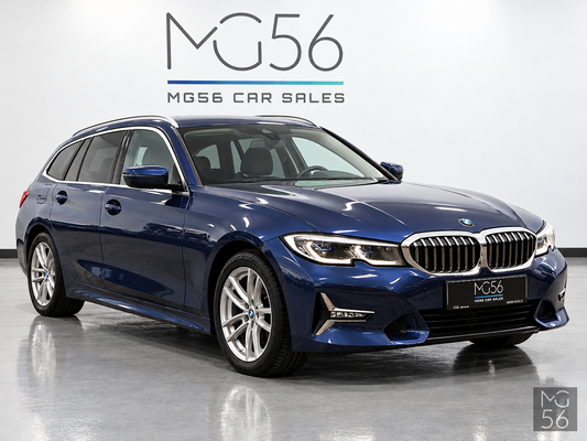 BMW 318d Touring G21 MHEV Luxury Line Laserlight Vernasca RWD Phytonic Blue Metallic - BMW