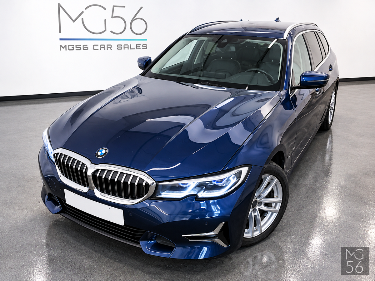 BMW 318d Touring G21 MHEV Luxury Line Laserlight Vernasca RWD Phytonic Blue Metallic - BMW