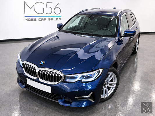 BMW 318d Touring G21 MHEV Luxury Line Laserlight Vernasca RWD Phytonic Blue Metallic - BMW