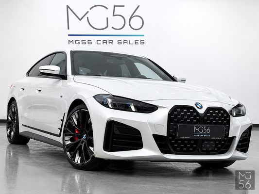 BMW 420d xDrive Gran Coupé G26 M Sport Pro Adaptive M MHEV Mineral White Metallic - BMW