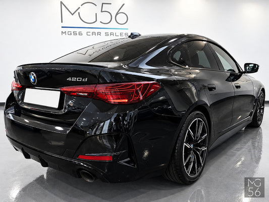 BMW 420d xDrive Gran Coupé G26 MHEV M Sport Pro Webasto DAP Pro Harman/Kardon Black Sapphire Metallic - BMW