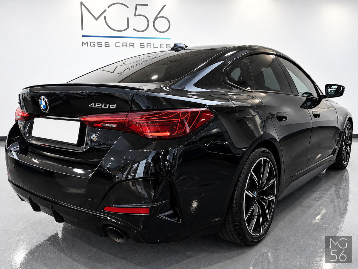 BMW 420d xDrive Gran Coupé G26 MHEV M Sport Pro Webasto DAP Pro Harman/Kardon Black Sapphire Metallic - BMW