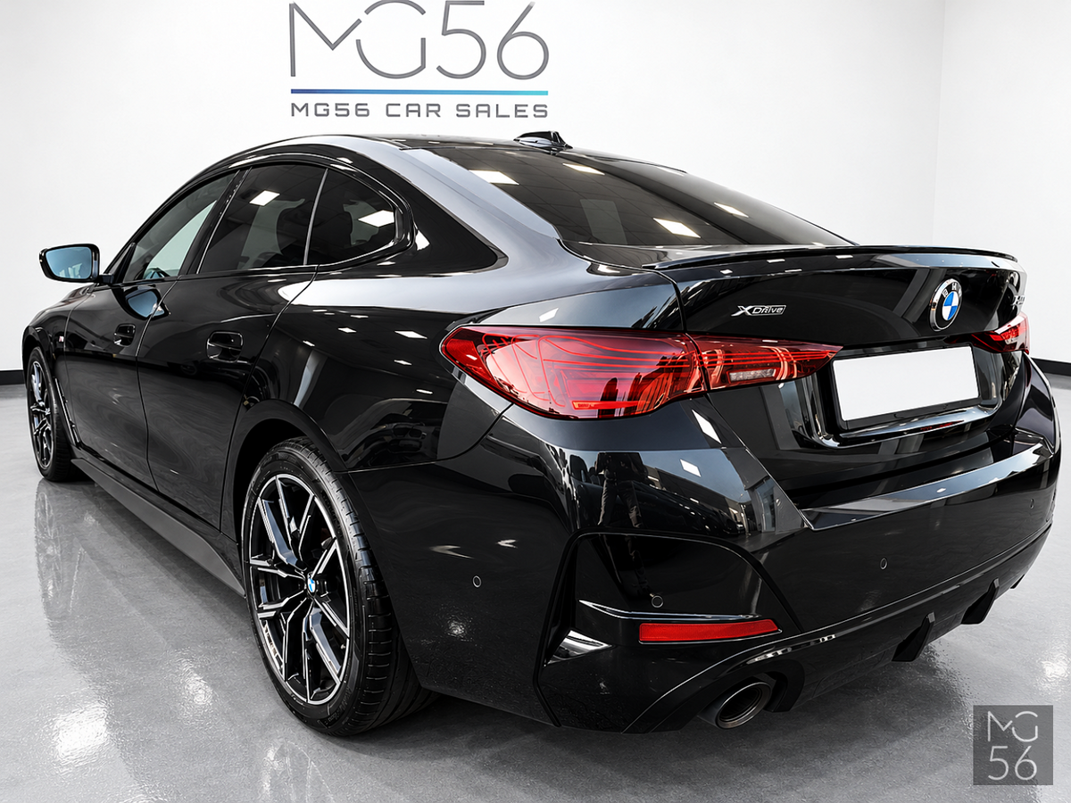 BMW 420d xDrive Gran Coupé G26 MHEV M Sport Pro Webasto DAP Pro Harman/Kardon Black Sapphire Metallic - BMW