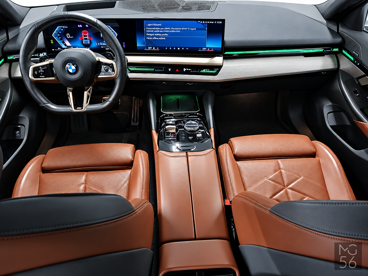 BMW 520d xDrive Touring G61 M Sport Pro MHEV Merino Webasto Harman/Kardon Oxide Grey II Metallic - BMW