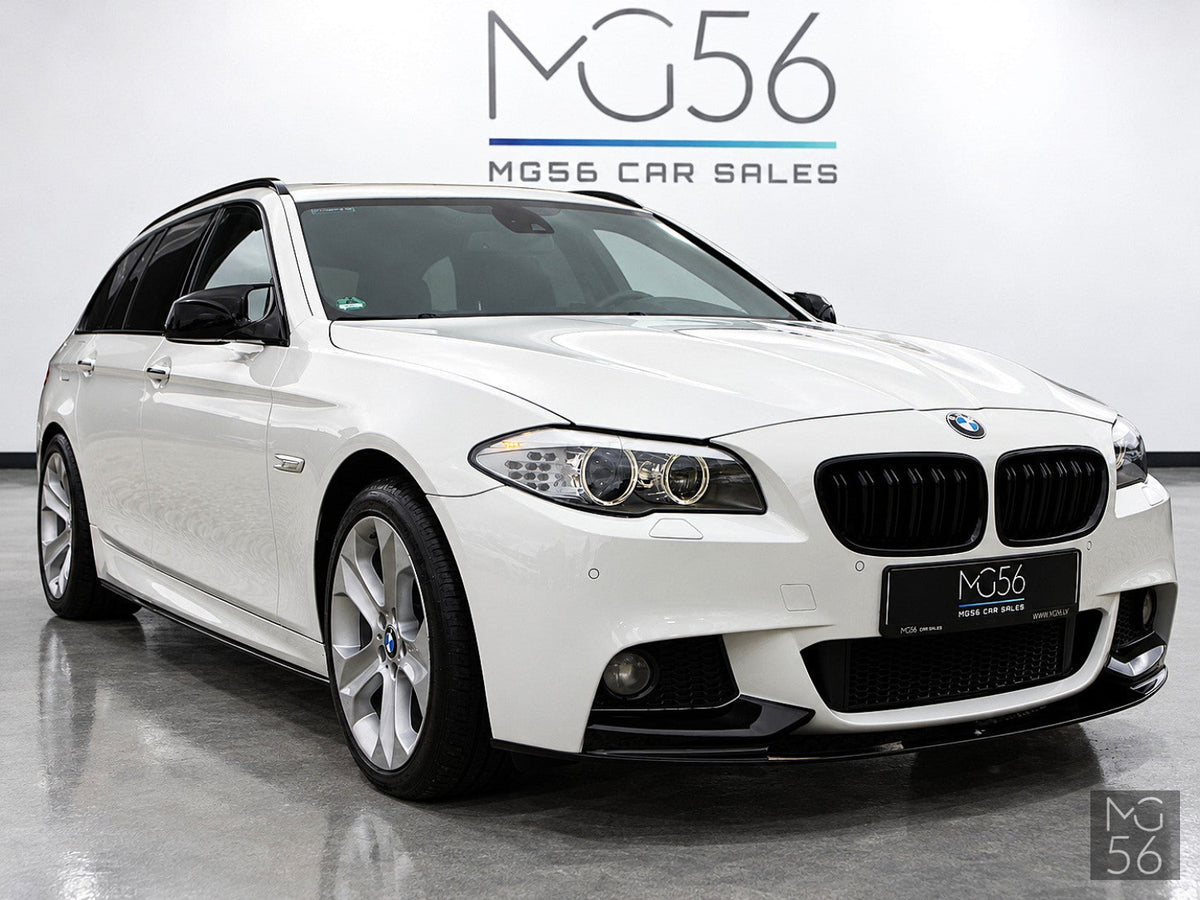 BMW 530d xDrive Touring F11 M Sport Panorama Comfort Seats Navi Professional Alpine White III - BMW