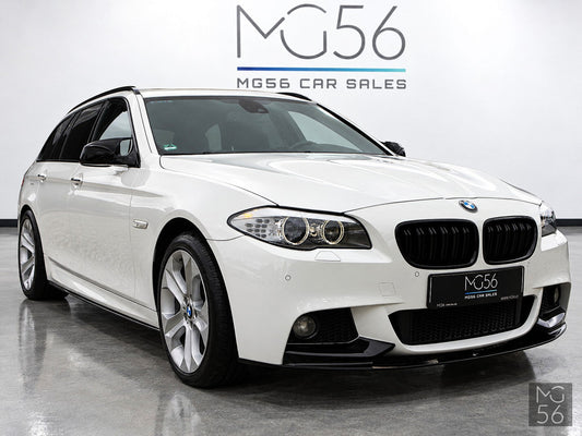 BMW 530d xDrive Touring F11 M Sport Panorama Comfort Seats Navi Professional Alpine White III - BMW