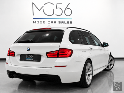 BMW 530d xDrive Touring F11 M Sport Panorama Comfort Seats Navi Professional Alpine White III - BMW