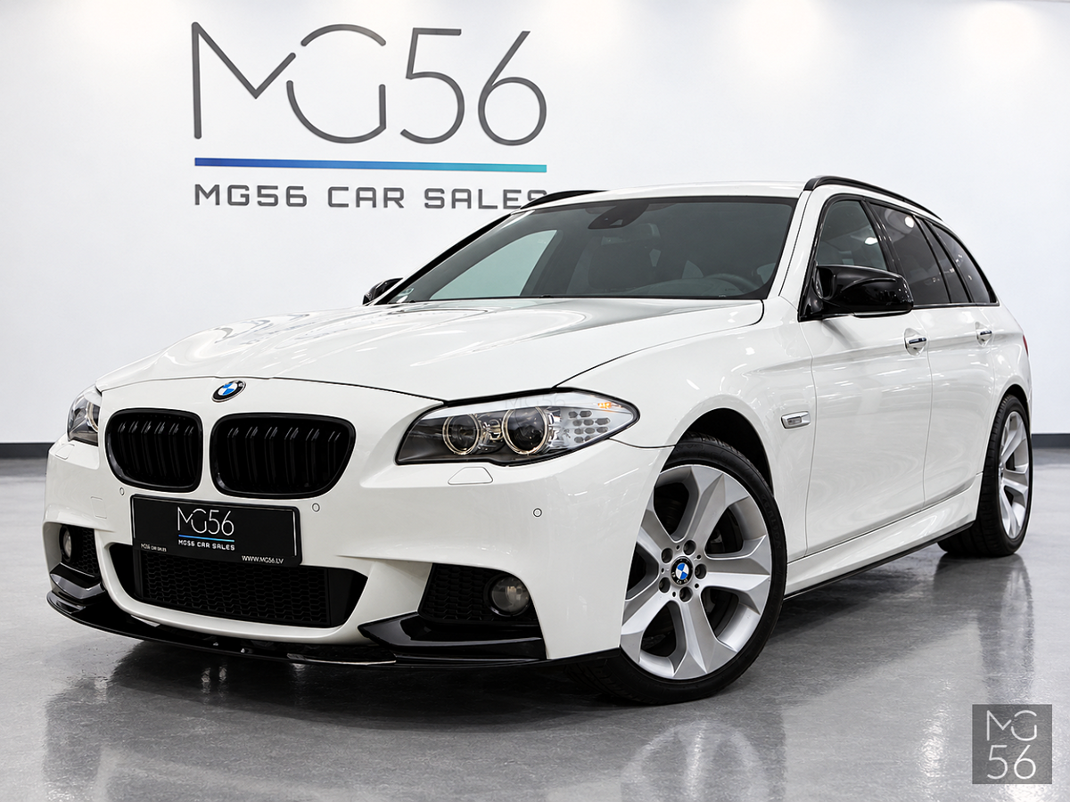 BMW 530d xDrive Touring F11 M Sport Panorama Comfort Seats Navi Professional Alpine White III - BMW