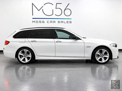 BMW 530d xDrive Touring F11 M Sport Panorama Comfort Seats Navi Professional Alpine White III - BMW