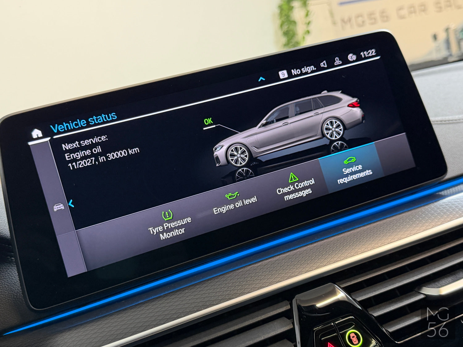 BMW 530E Touring M-Sport Package x-Drive Berninagrau Bernsteineffekt Metallic BMW