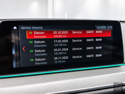 BMW 540i xDrive Touring G31 M Sport Harman/Kardon Black Sapphire Metallic - BMW