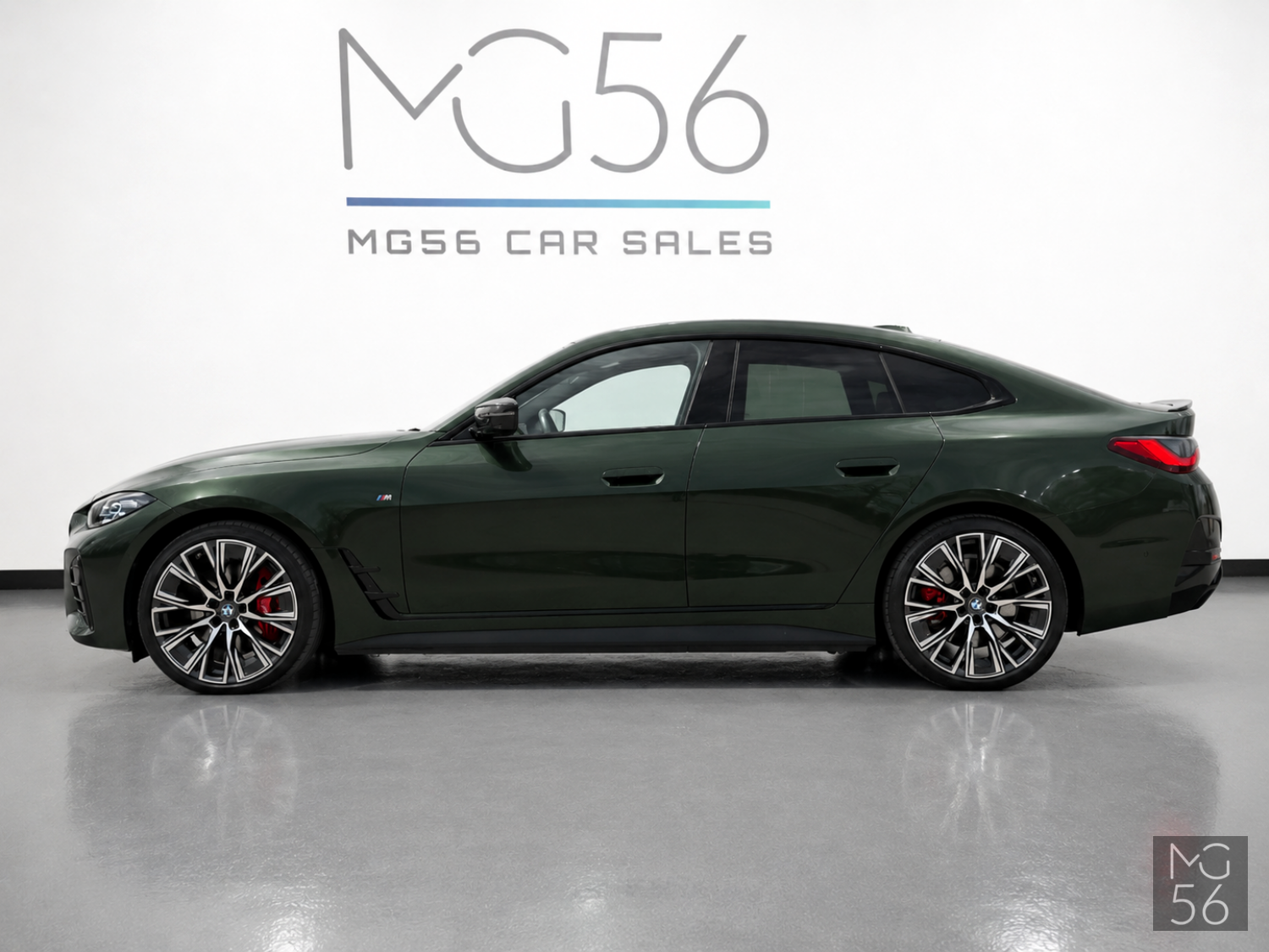 BMW i4 M50 Sanremo Green Metallic - BMW