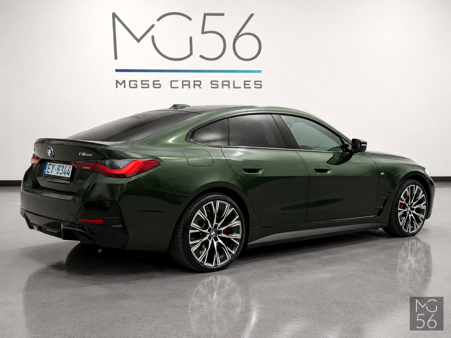 BMW i4 M50 Sanremo Green Metallic - BMW