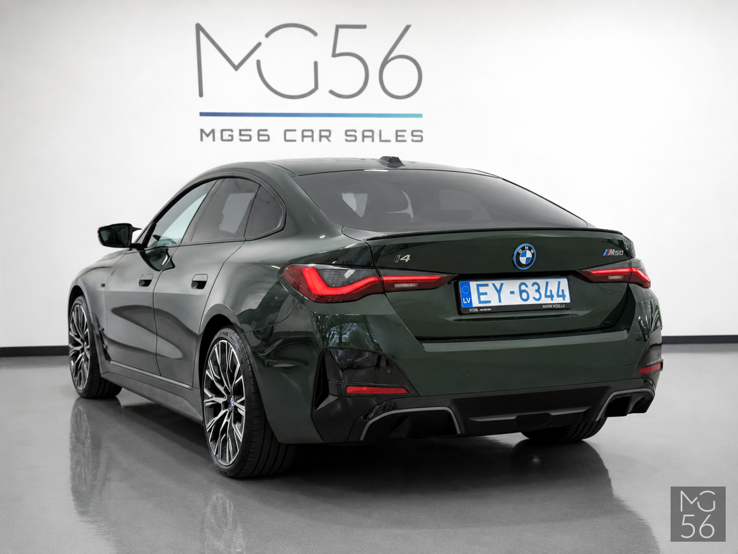 BMW i4 M50 Sanremo Green Metallic - BMW