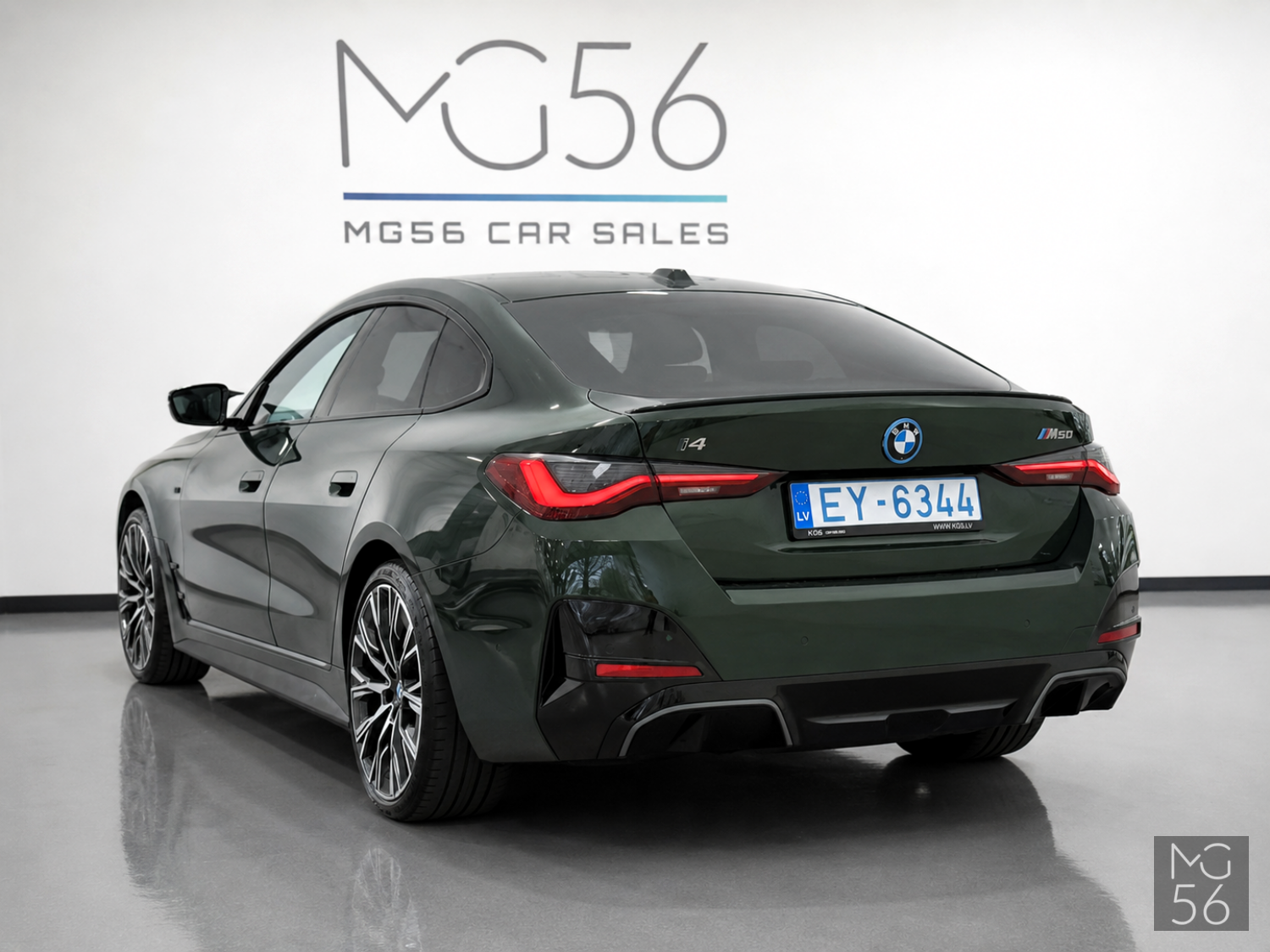 BMW i4 M50 Sanremo Green Metallic - BMW
