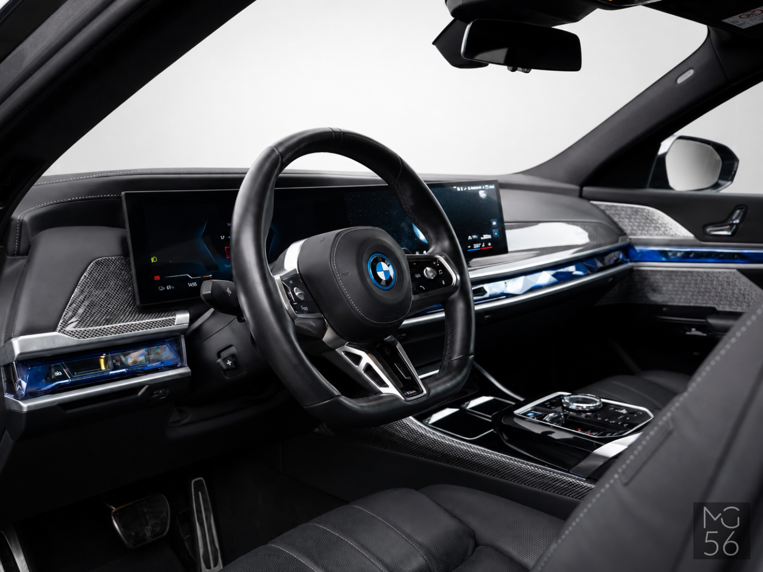 BMW i7 xDrive60 G70 400 kW M Sport Executive Lounge Bowers & Wilkins Diamond Surround Sound System 4s Oxide Grey II