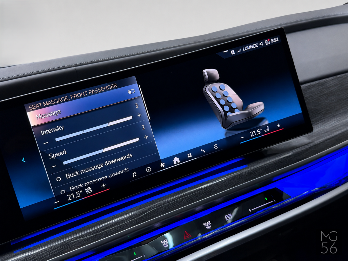 BMW i7 xDrive60 G70 400 kW M Sport Executive Lounge Bowers & Wilkins Diamond Surround Sound System 4s Oxide Grey II