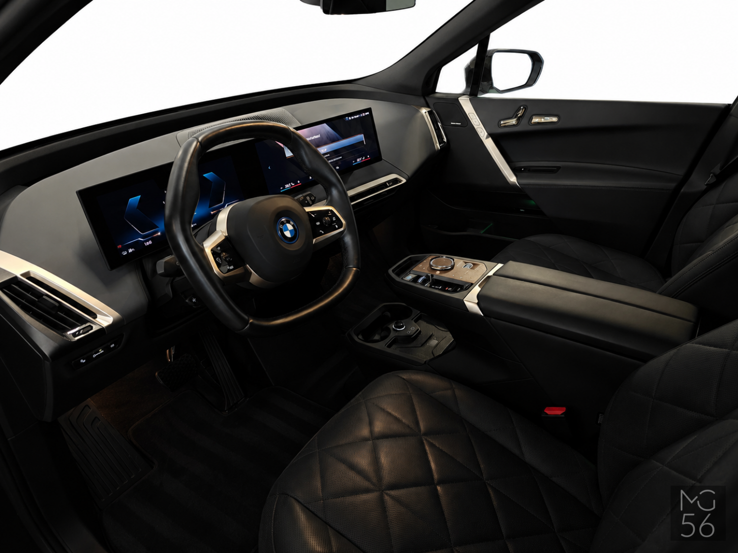 BMW iX xDrive40 Sport Package Sky Lounge Soft-Close Black Sapphire Metallic - BMW