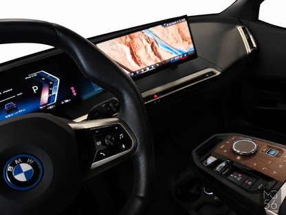 BMW iX xDrive40 Sport Package Sky Lounge Soft-Close Black Sapphire Metallic - BMW