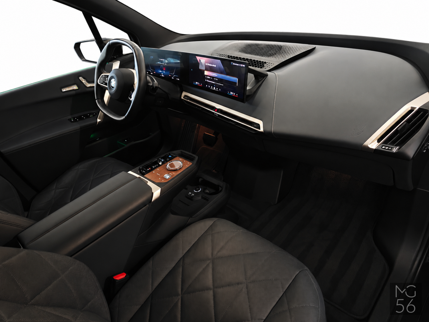 BMW iX xDrive40 Sport Package Sky Lounge Soft-Close Black Sapphire Metallic - BMW