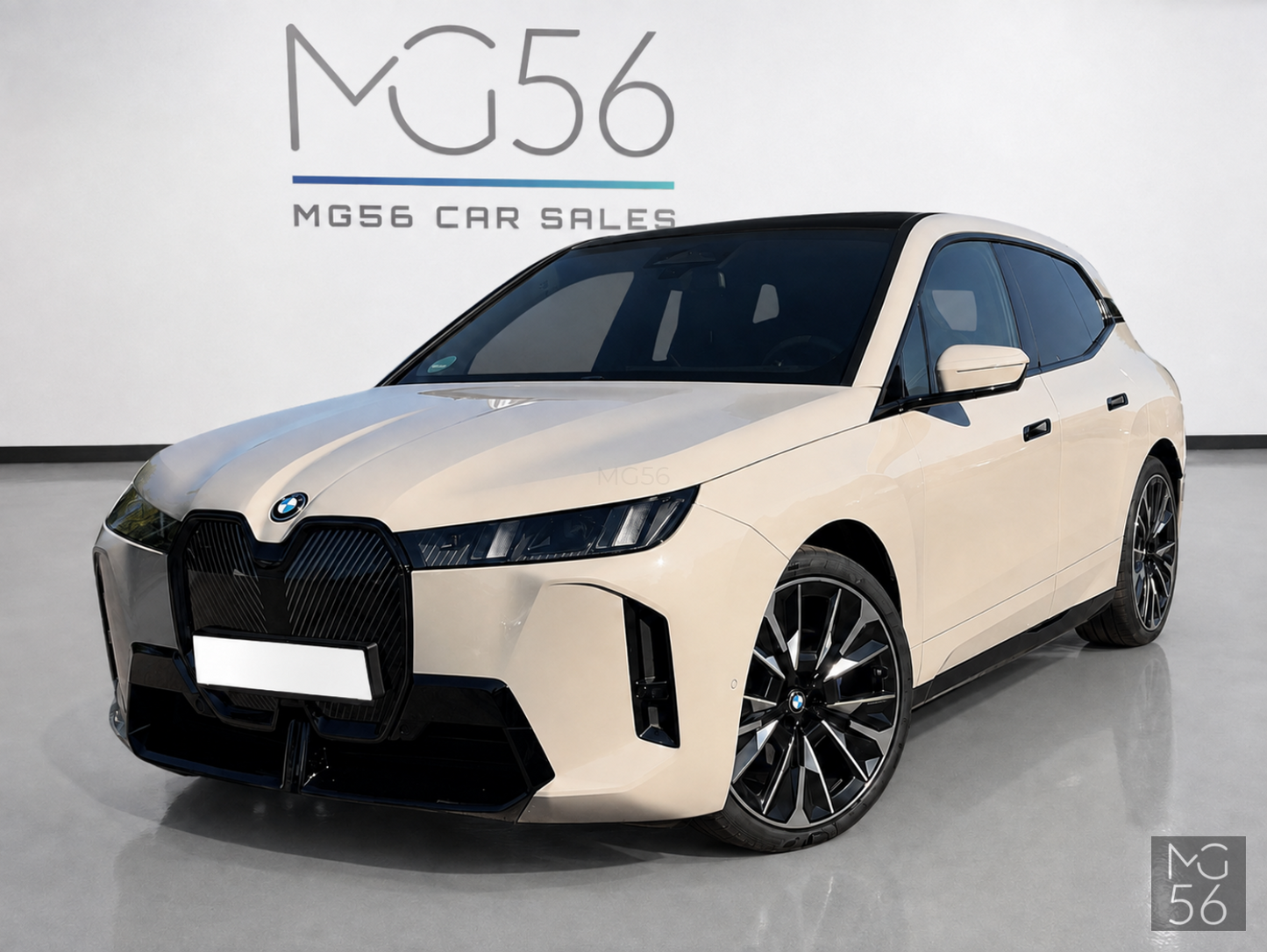 BMW iX xDrive45 I20 M Sport Pro Sky Lounge Dune Grey Metallic - BMW