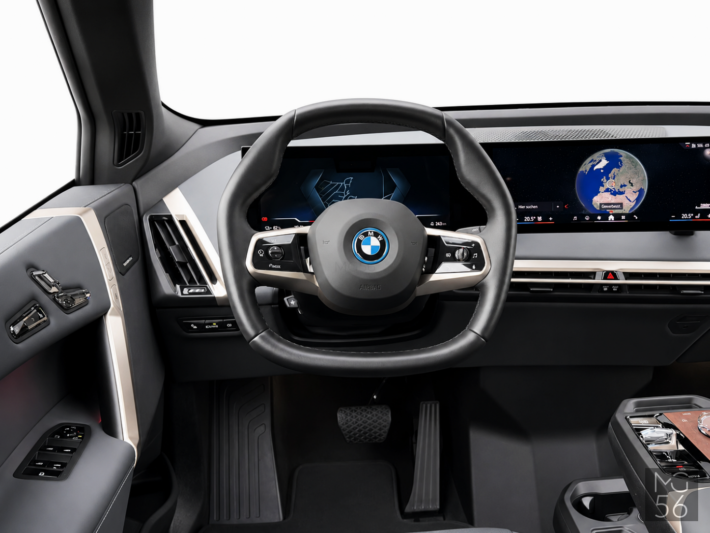 BMW iX xDrive50 Sport Package Full Options Mineral-weiss Metallic - BMW