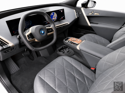 BMW iX xDrive50 Sport Package Full Options Mineral-weiss Metallic - BMW