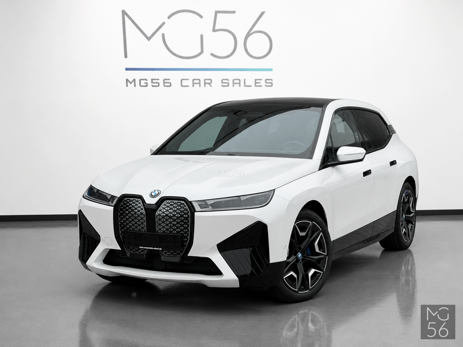 BMW iX xDrive50 Sport Package Full Options Mineral-weiss Metallic - BMW