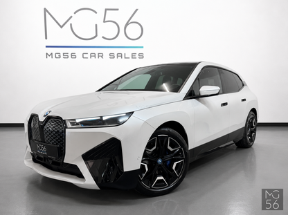 BMW iX xDrive50 Sport Package Full Options Mineral-weiss Metallic - BMW