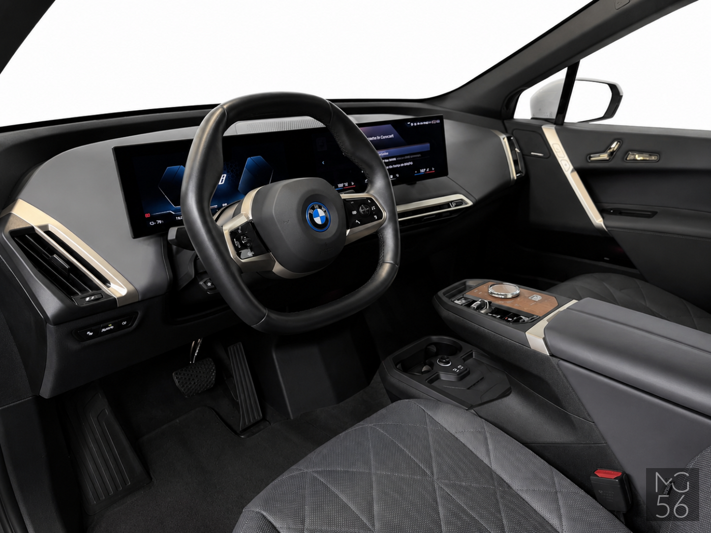 BMW iX xDrive50 Sport Package Full Options Mineral-weiss Metallic - BMW