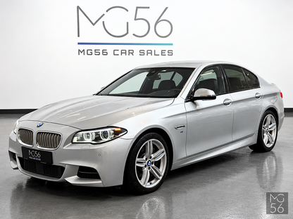 BMW M550 x-Drive Facelift Glacier Silver Metallic - BMW