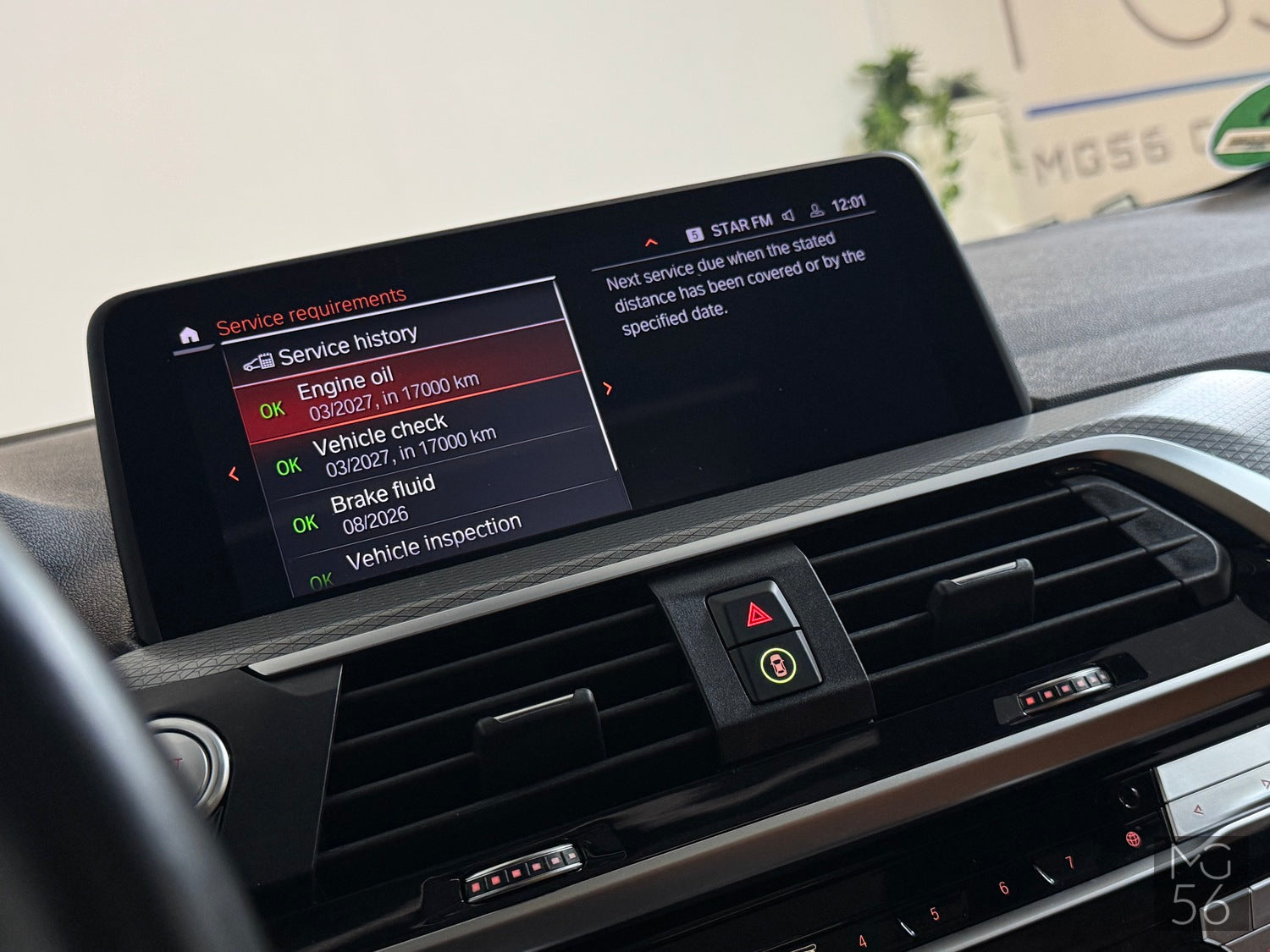 BMW X3 x-Drive30e M-Sport Package Plug-in Hybrid M-Sport Seats BMW