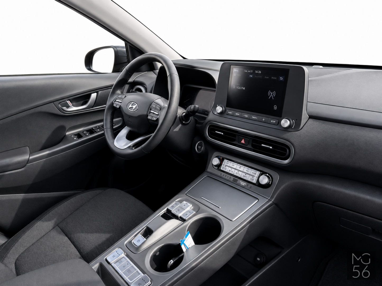 Hyundai Kona Facelift Electric Dark Teal Metallic - Hyundai