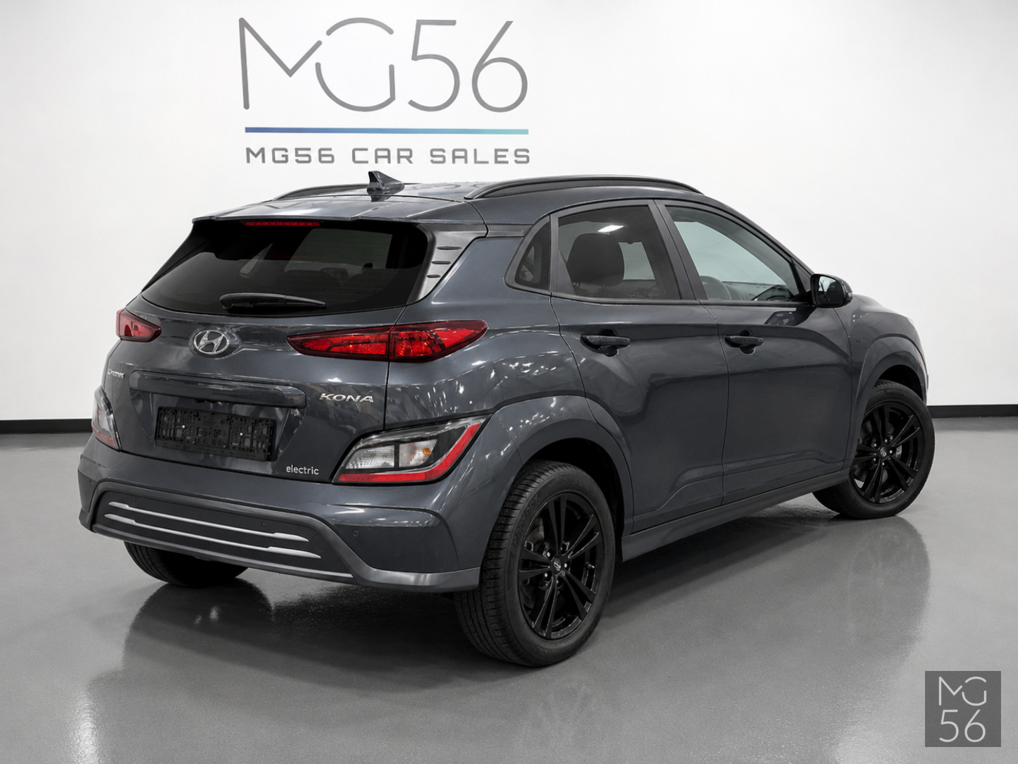 Hyundai Kona Facelift Electric Dark Teal Metallic - Hyundai