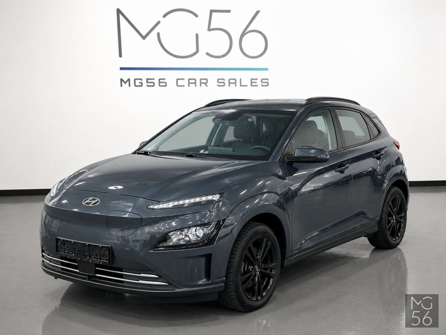 Hyundai Kona Facelift Electric Dark Teal Metallic - Hyundai
