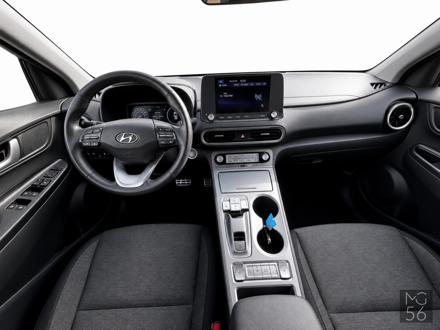 Hyundai Kona Facelift Electric Dark Teal Metallic - Hyundai