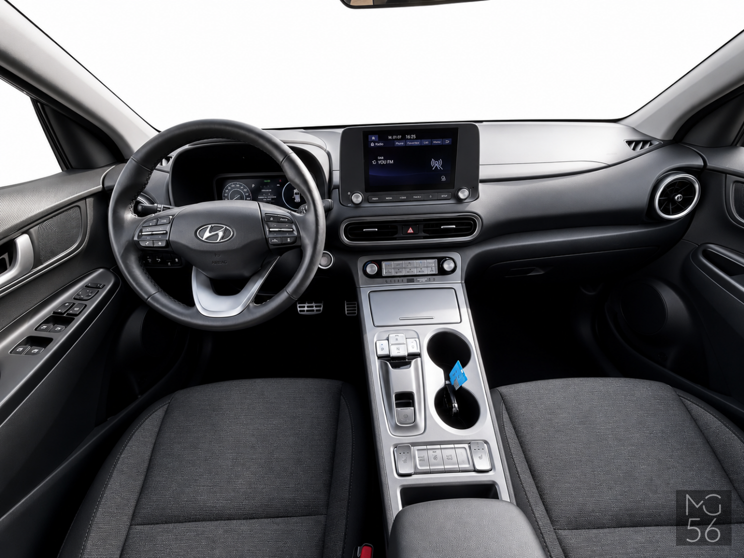 Hyundai Kona Facelift Electric Dark Teal Metallic - Hyundai