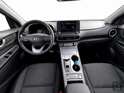 Hyundai Kona Facelift Electric Dark Teal Metallic - Hyundai