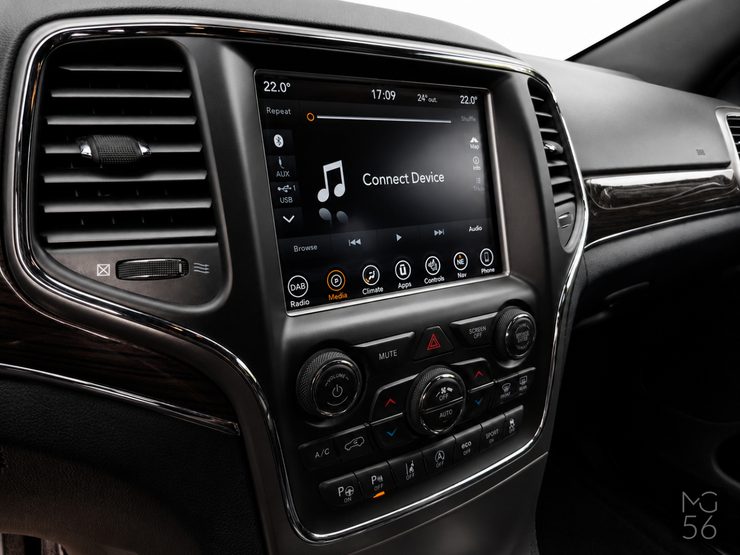 Jeep Grand Cherokee Overland Quadra-Drive II Alpine Diamond Black Crystal - Jeep