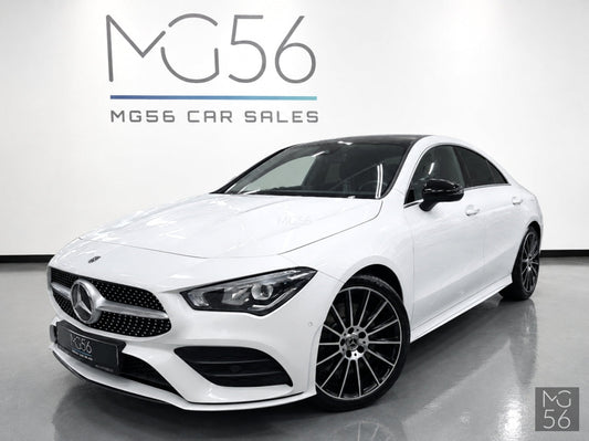 Mercedes-Benz CLA 250 Coupe AMG Line Distronic Digital White Metallic - Mercedes-Benz