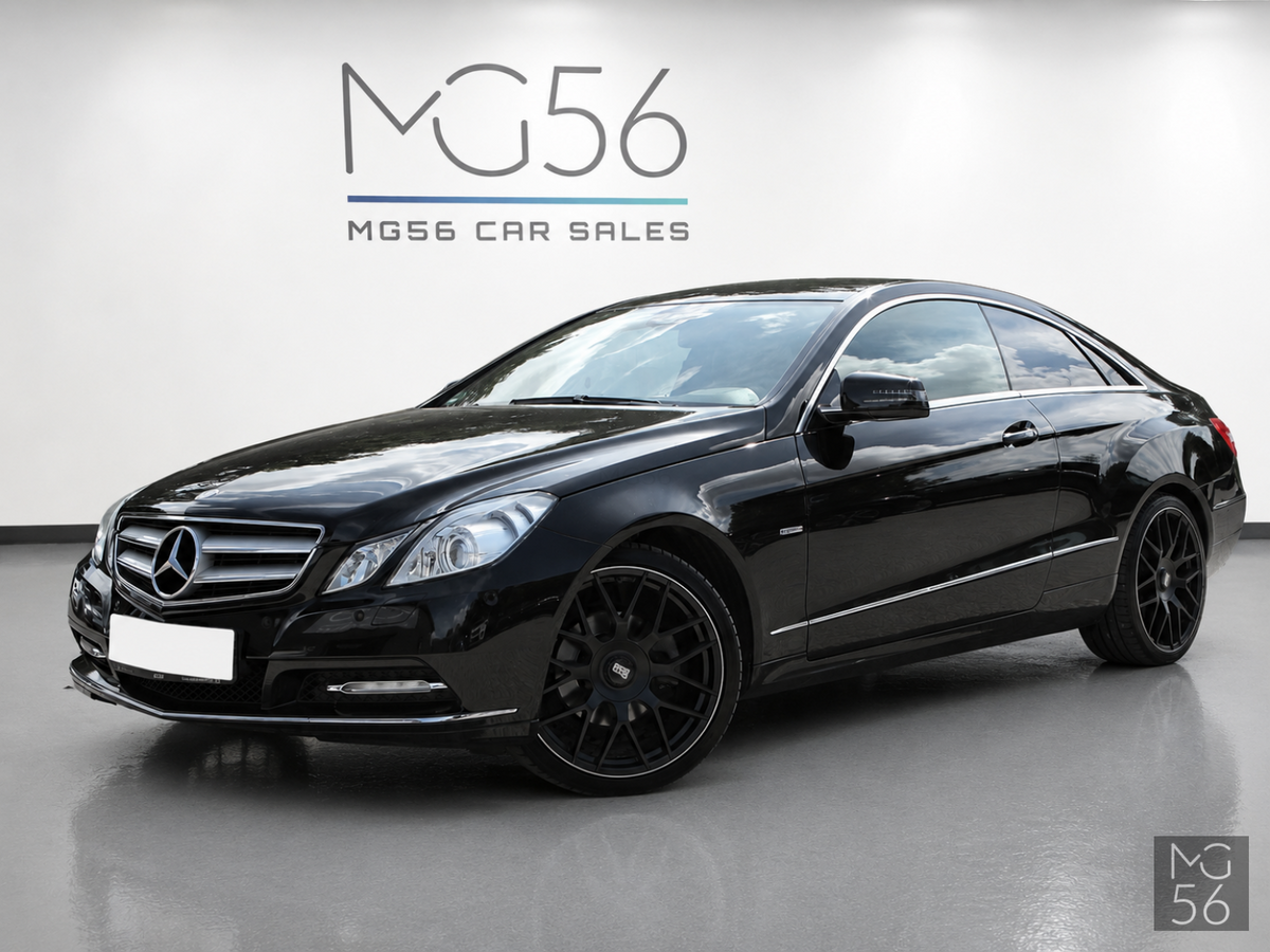 Mercedes-Benz E 220 CDI Coupé Multicontour Obsidian Black - Mercedes-Benz